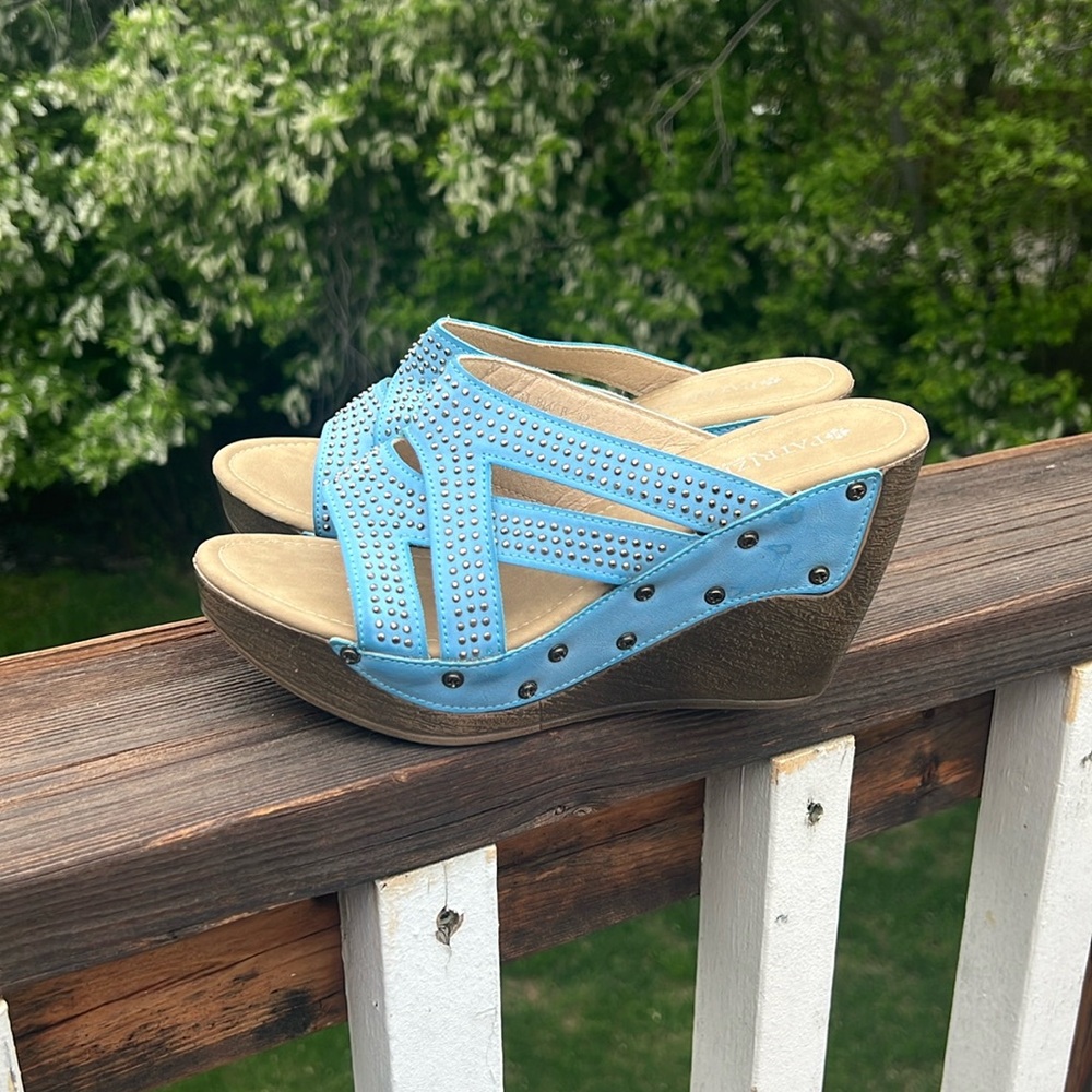 PATRIZIA by Spring Step wedge heeled sandals